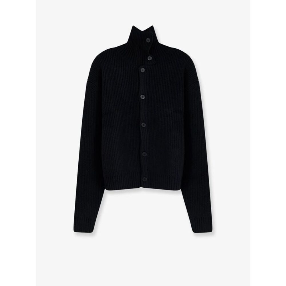 Tonywack Men Button-Up Ribbed Wool And Cotton Cardigan